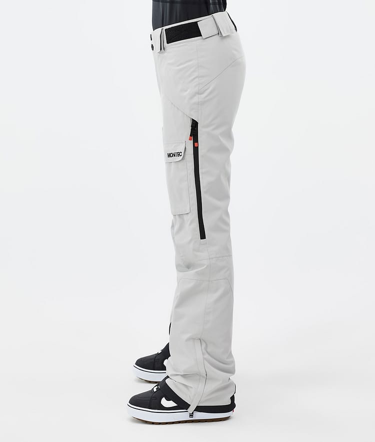 Kirin W Snowboard Pants Women Light Grey, Image 3 of 6