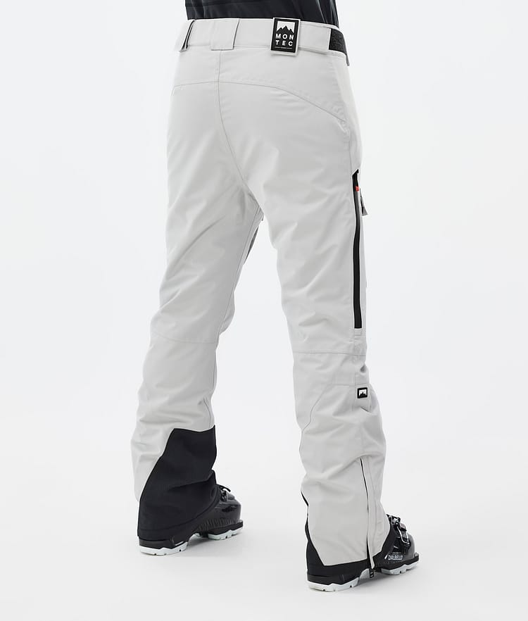 Kirin W Pantalon de Ski Femme Light Grey, Image 4 sur 6