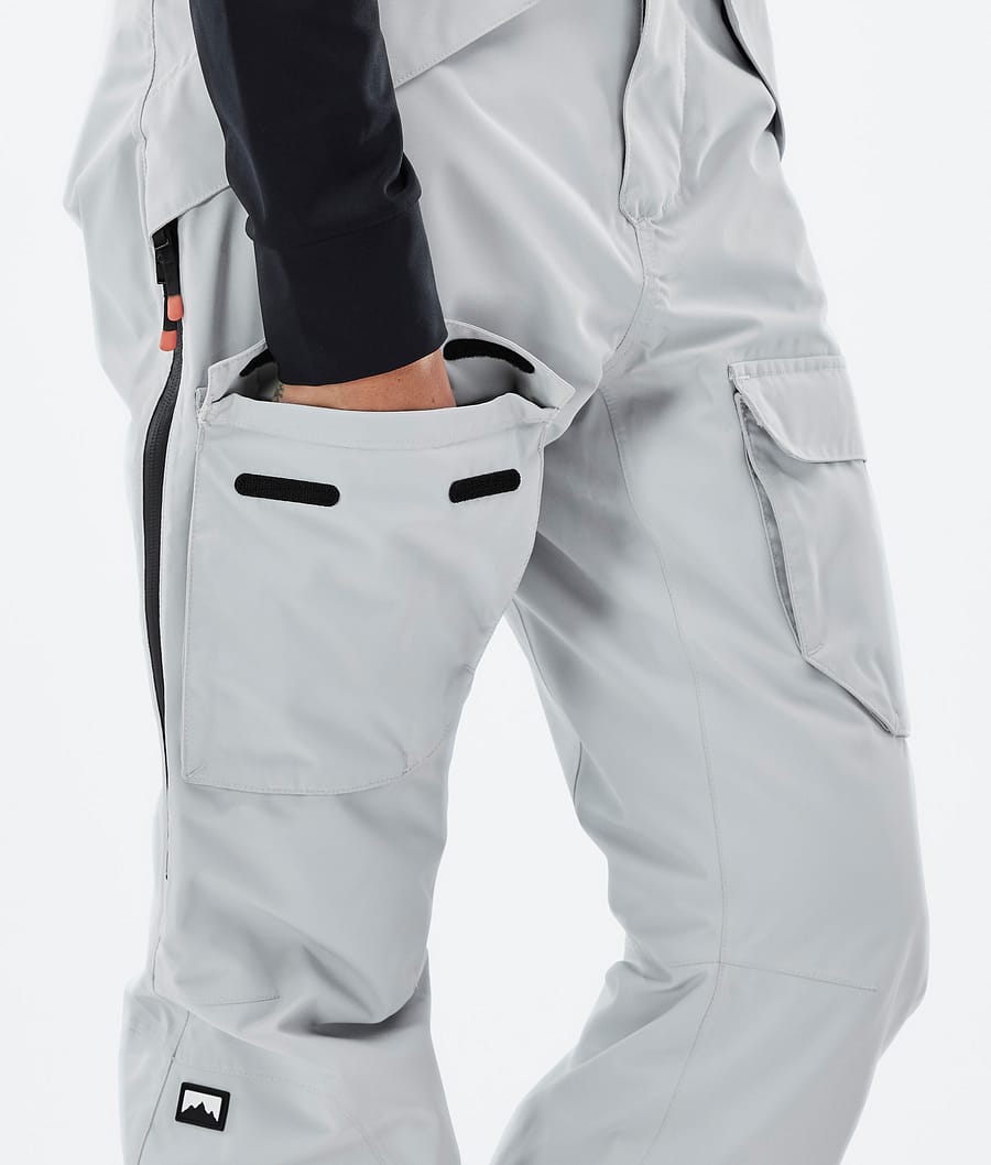Kirin W Snowboard Pants Women Light Grey