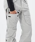 Kirin W Pantalon de Ski Femme Light Grey, Image 6 sur 6