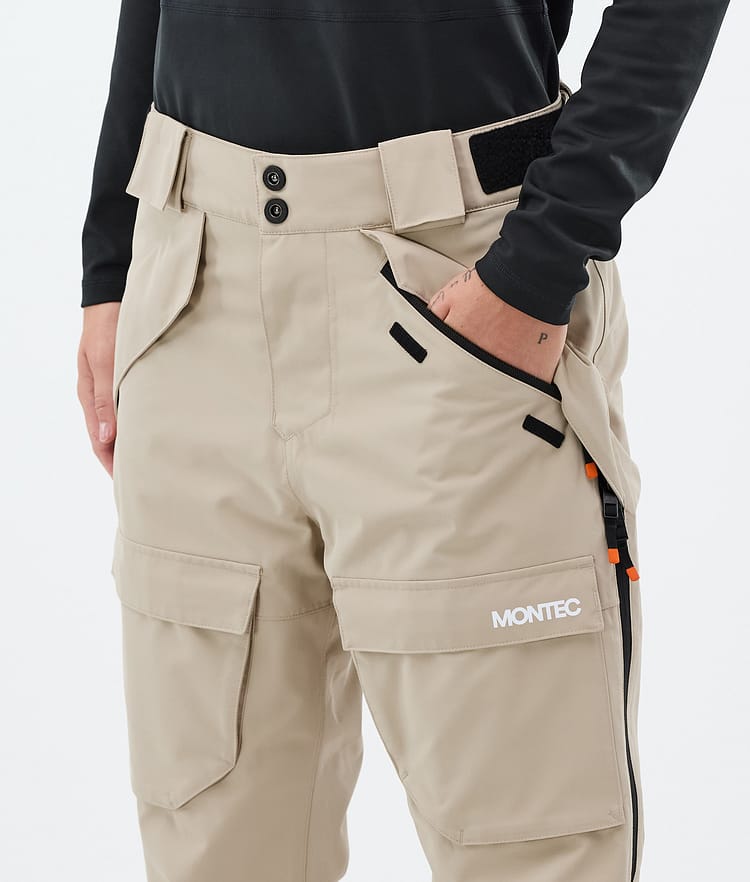 Kirin W Skihose Damen Sand, Bild 4 von 5