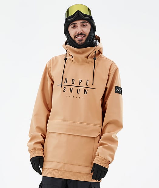 Dope Wylie Snowboardjacke Herren DS Khaki Yellow