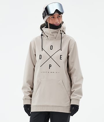 Yeti W Ski Jacket Damen Sand