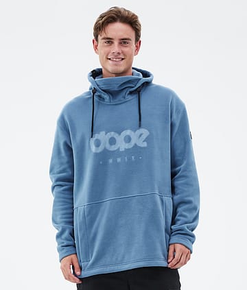 Cozy II Fleece Hoodie Homme Blue Steel