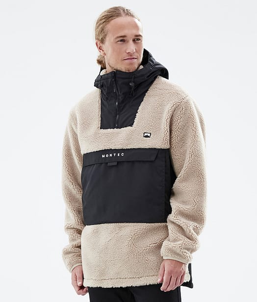 Lima 2022 Fleece-hoodie Herre Sand/Black