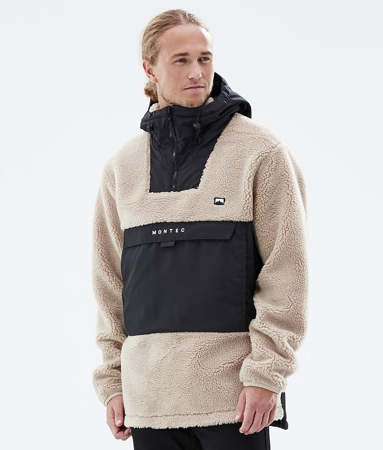 Lima 2022 Fleece-hoodie Herre Sand/Black, Billede 1 af 10