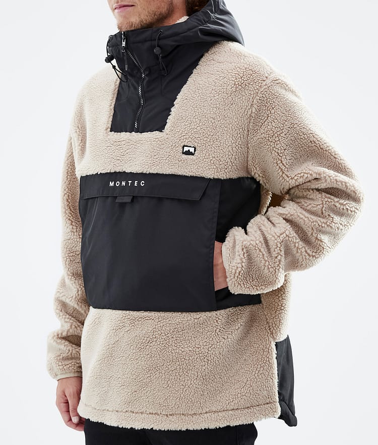 Lima 22 Pull Polaire Homme Sand/Black, Image 8 sur 10