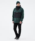 Lima 2022 Fleece Hoodie Herren Dark Atlantic/Black, Bild 3 von 10