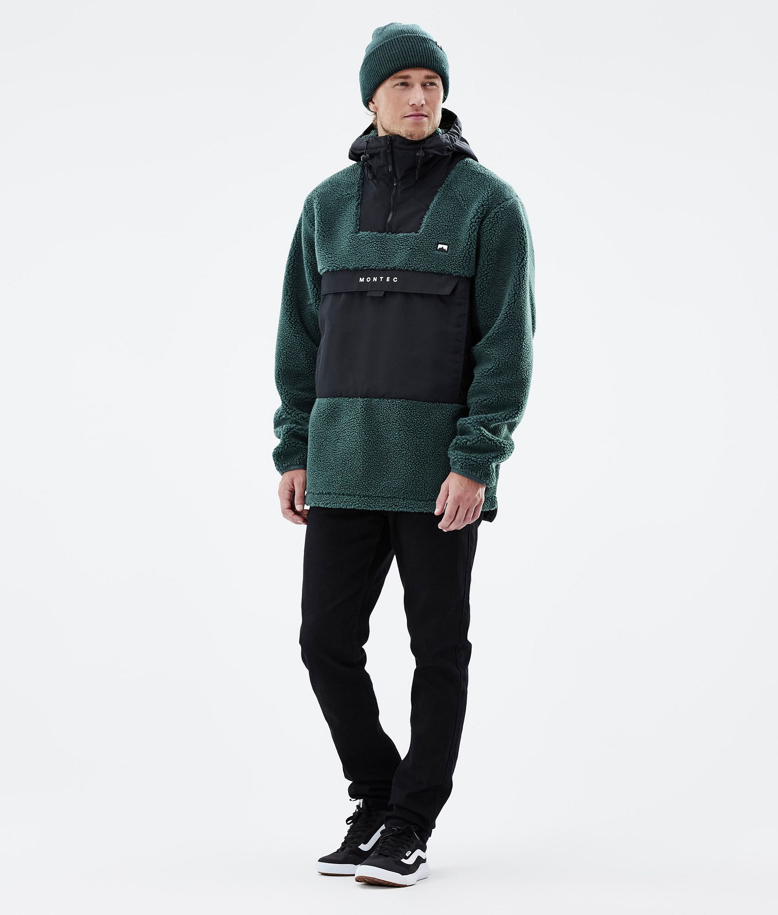 Lima 2022 Fleece Hoodie Herren Dark Atlantic/Black, Bild 3 von 10