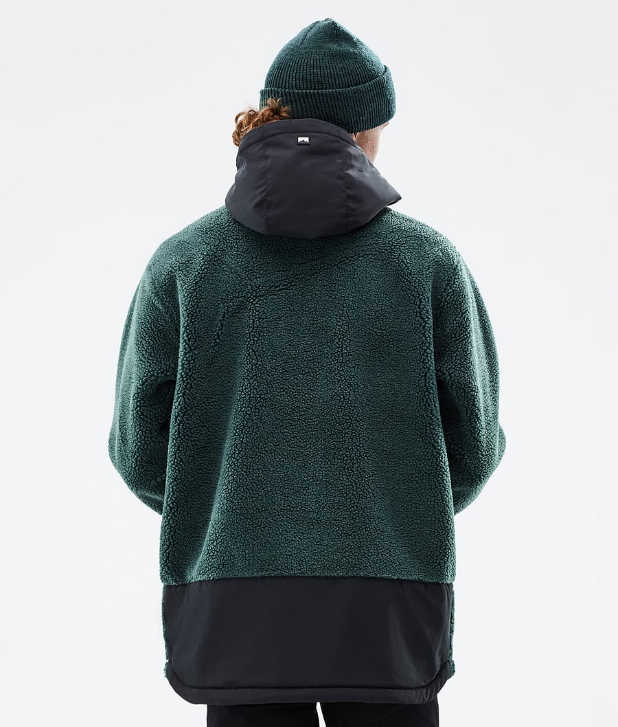 Lima Fleece Hoodie Heren Dark Atlantic/Black