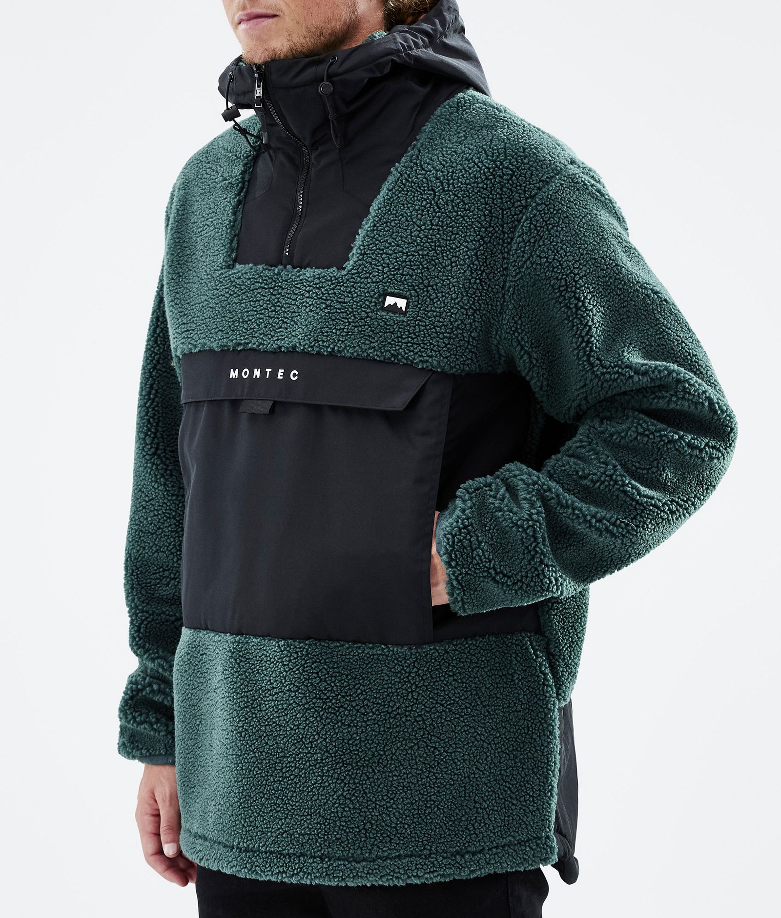 Lima 2022 Fleece Hoodie Herren Dark Atlantic/Black, Bild 8 von 10