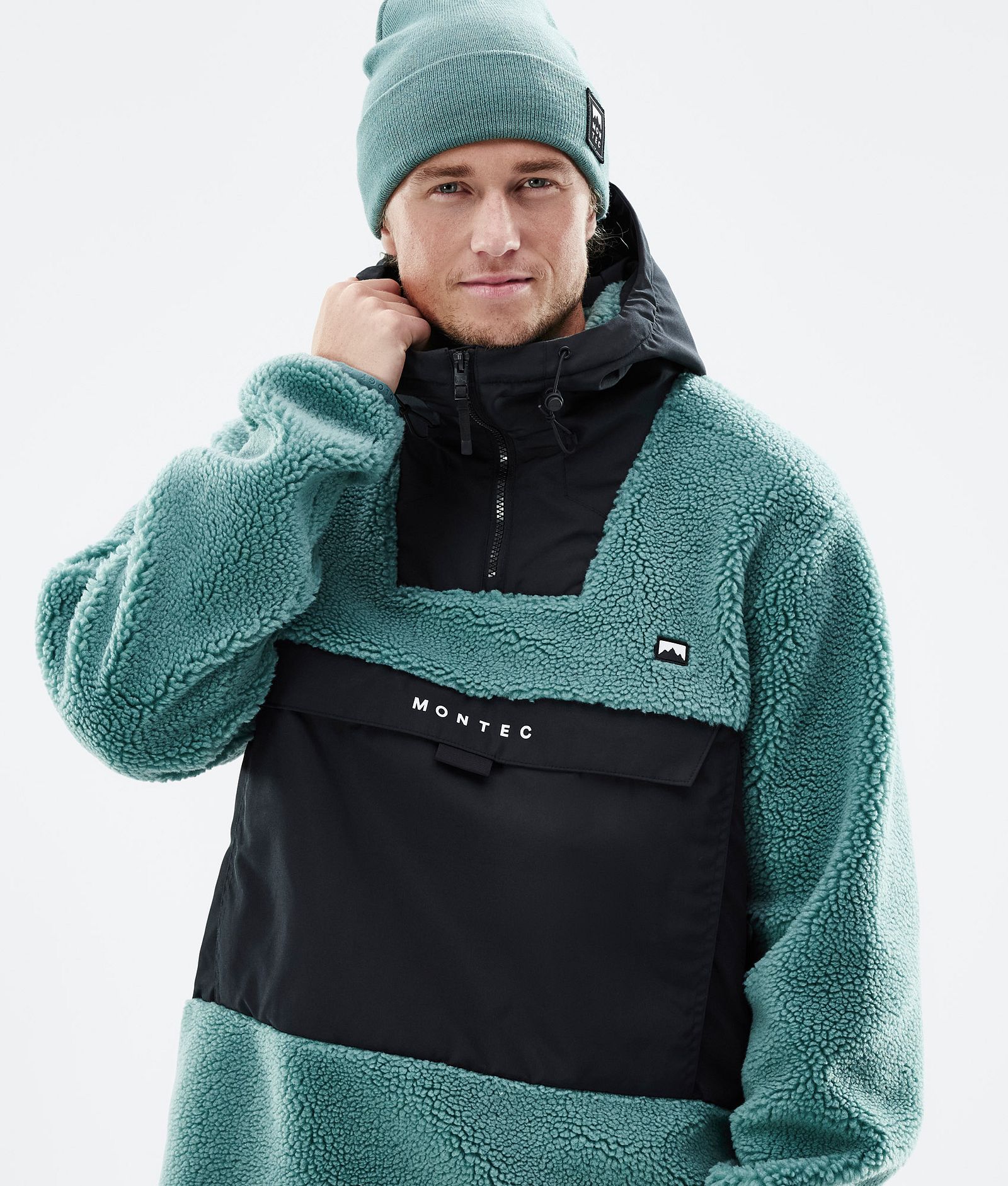 Lima 2022 Fleece Hoodie Men Atlantic/Black, Image 2 of 10
