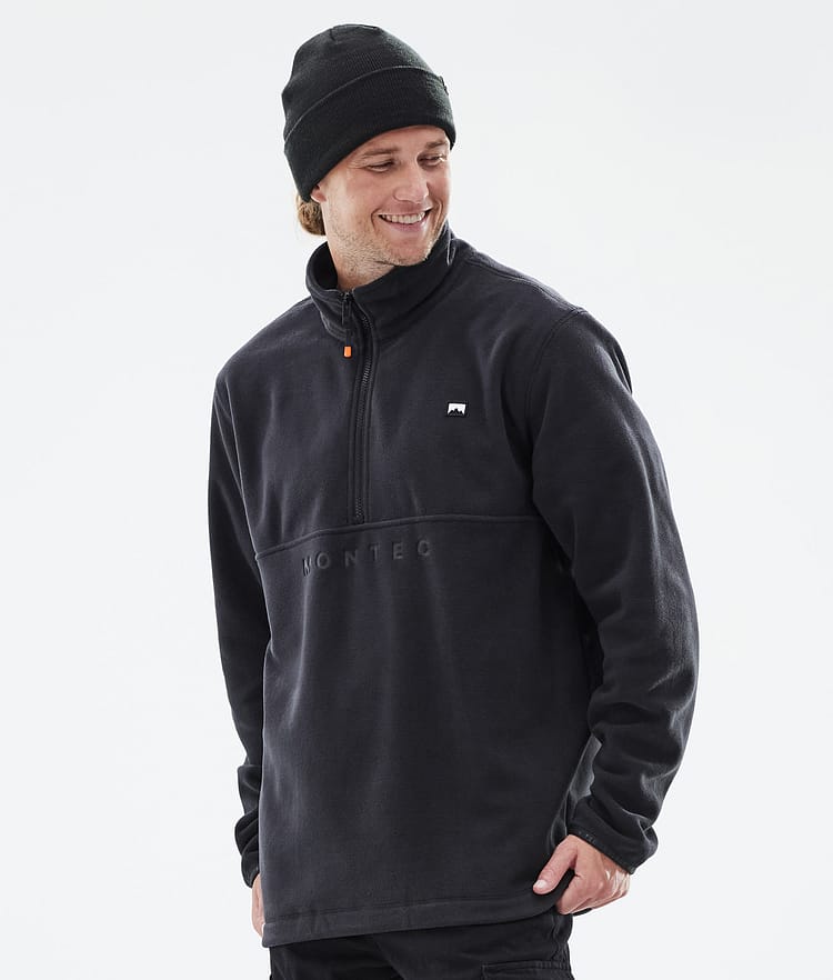 Echo Fleece Sweater Men Black Renewed, Image 1 of 5