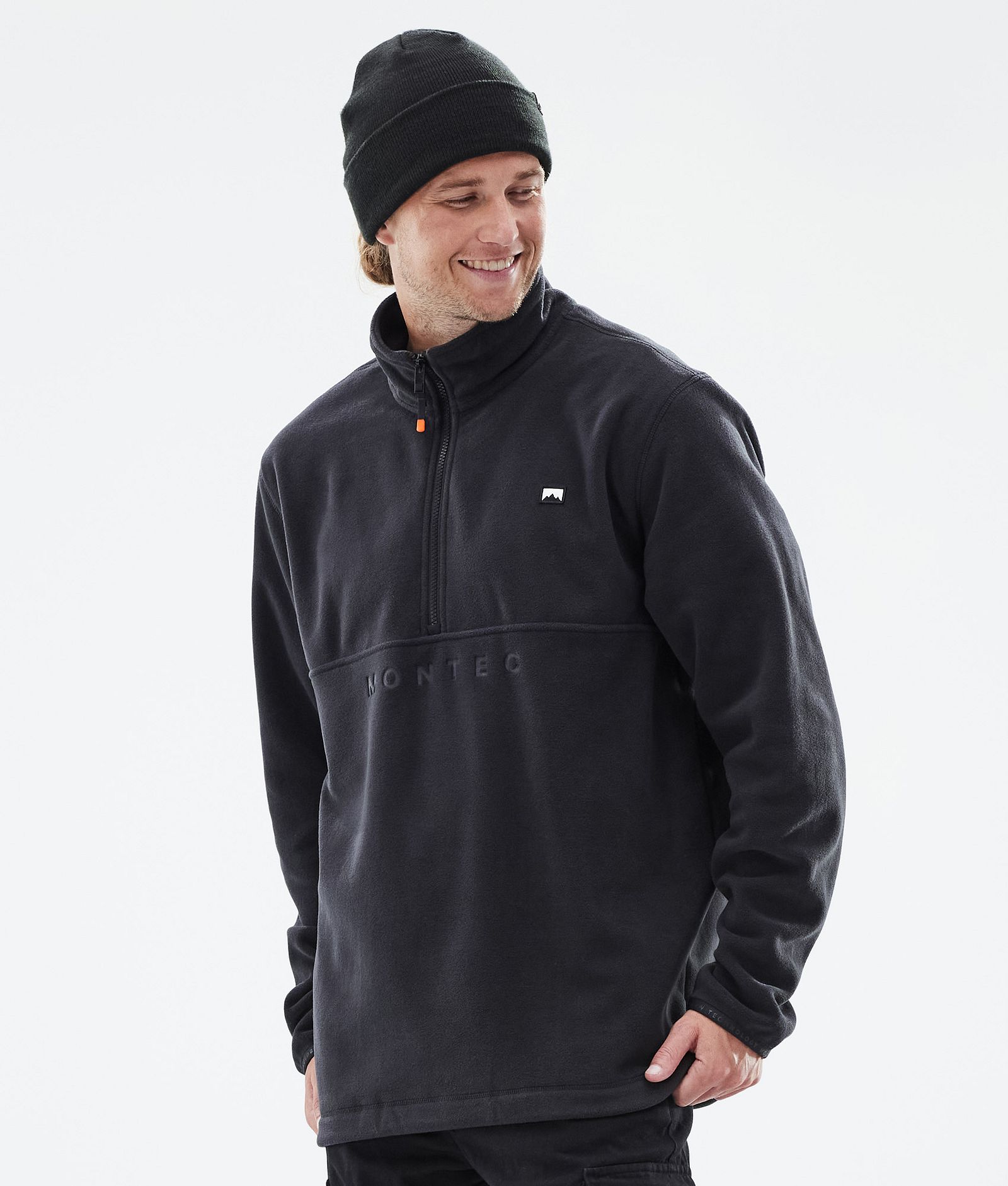 Echo Fleece Sweater Men Black Renewed, Image 1 of 5