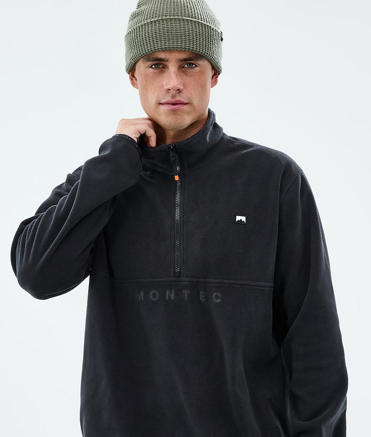 Echo Fleece Sweater Men Black, Image 2 of 5