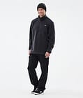 Echo Fleece Sweater Men Black Renewed, Image 3 of 5