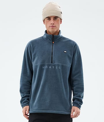 Echo Fleece Sweater Men Metal Blue