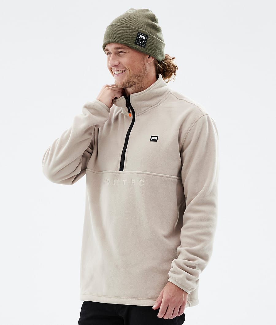Echo Fleece Sweater Men Sand