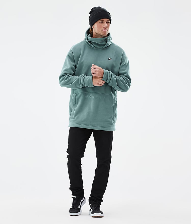 Delta Fleece Hoodie Men Atlantic, Image 3 of 7
