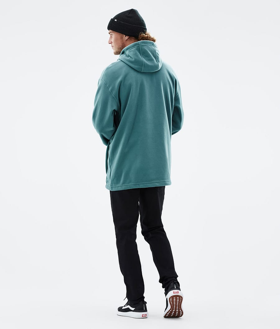 Delta Fleece Hoodie Men Atlantic
