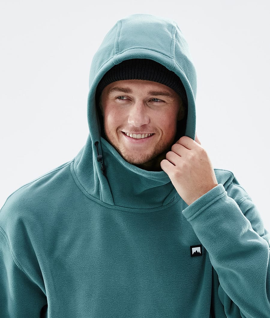 Delta Fleece Hoodie Men Atlantic