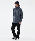 Delta Fleece Hoodie Herren Metal Blue, Bild 3 von 7
