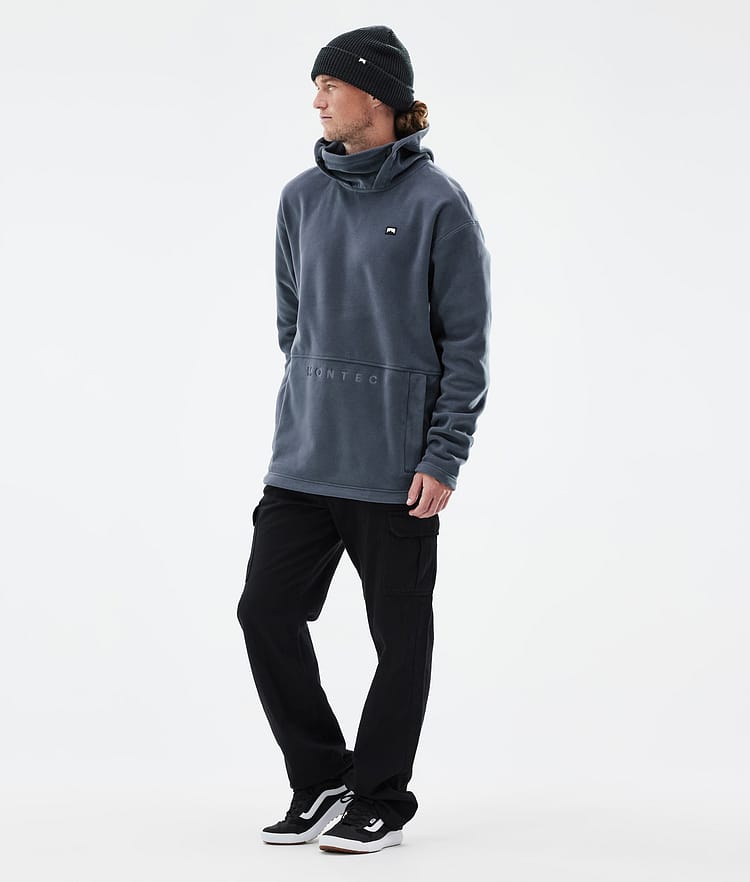 Delta Fleece Hoodie Herren Metal Blue, Bild 3 von 7