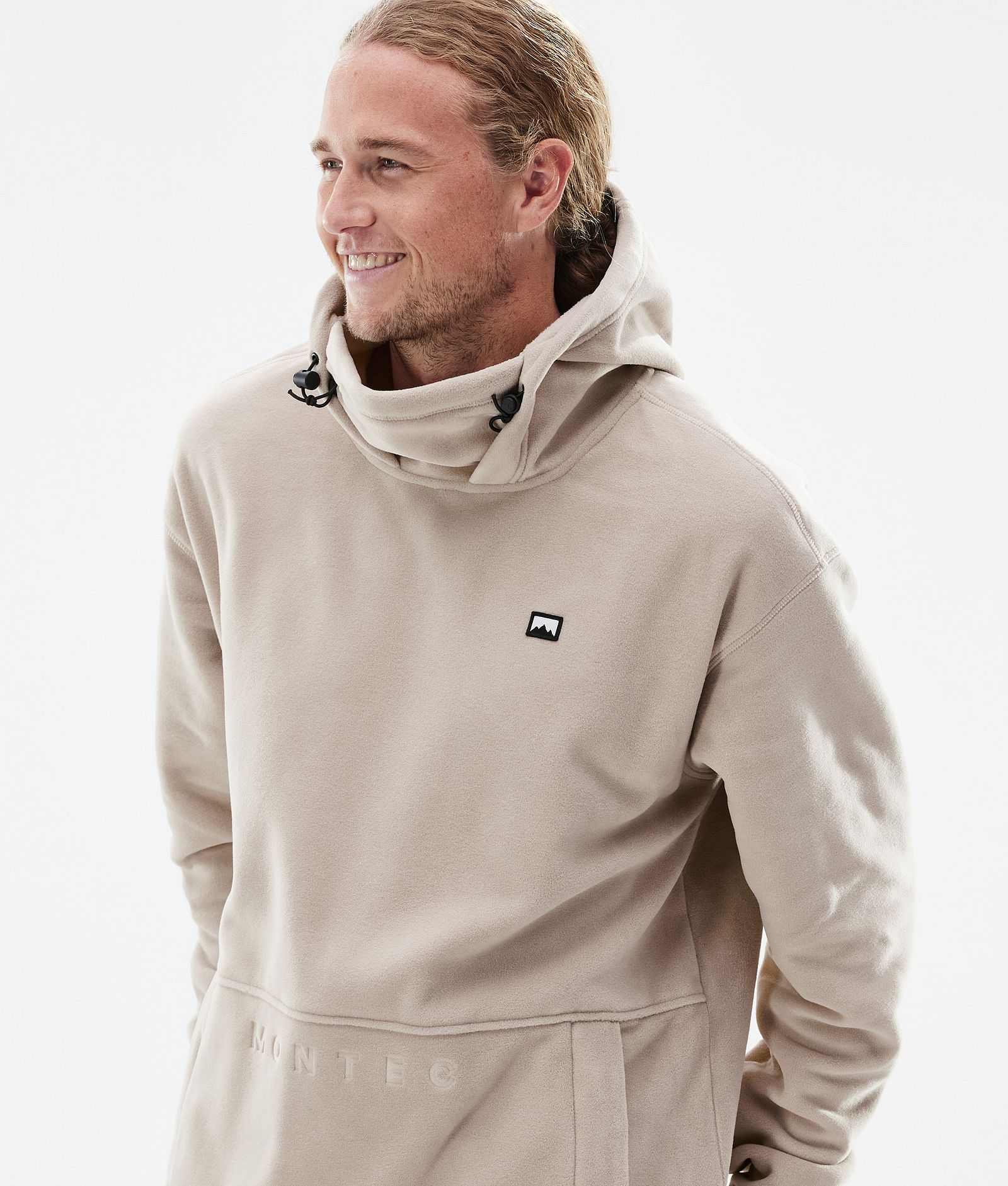 Delta Fleece Hoodie Herren Sand, Bild 2 von 7