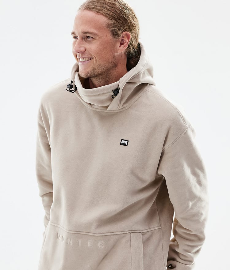 Delta Fleece Hoodie Herren Sand, Bild 2 von 7