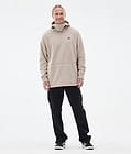 Delta Fleece Hoodie Herren Sand, Bild 3 von 7