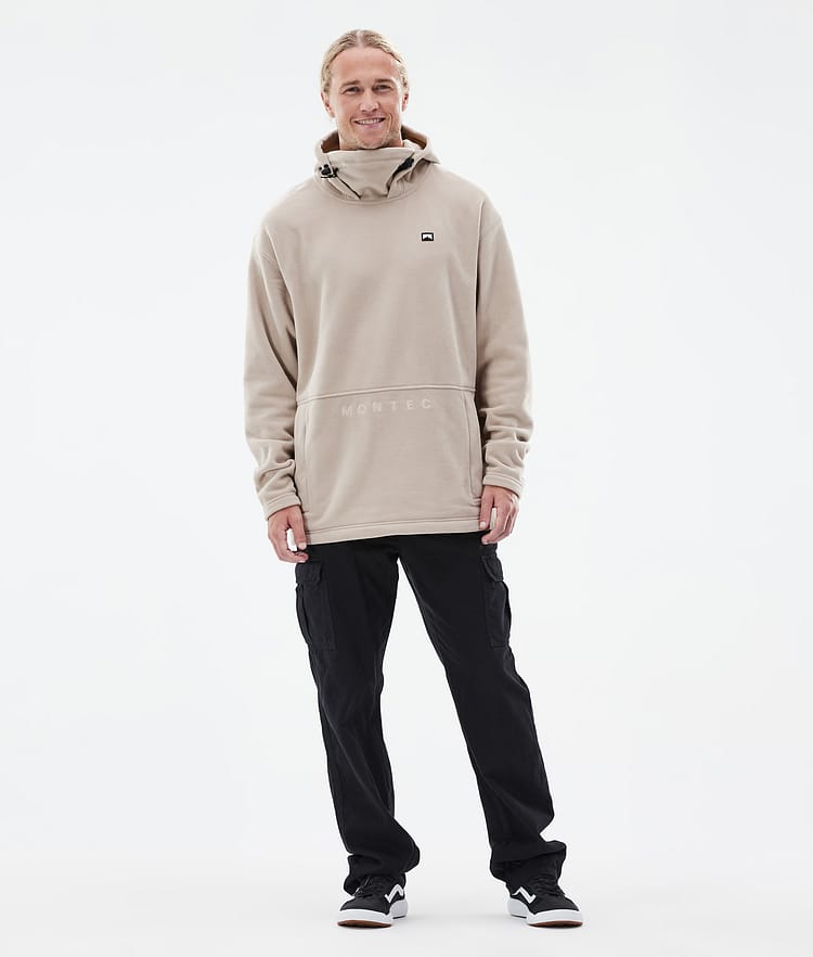 Delta Fleece Hoodie Herren Sand, Bild 3 von 7