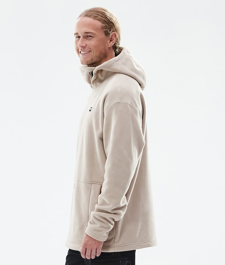 Delta Fleece Hoodie Herren Sand, Bild 5 von 7