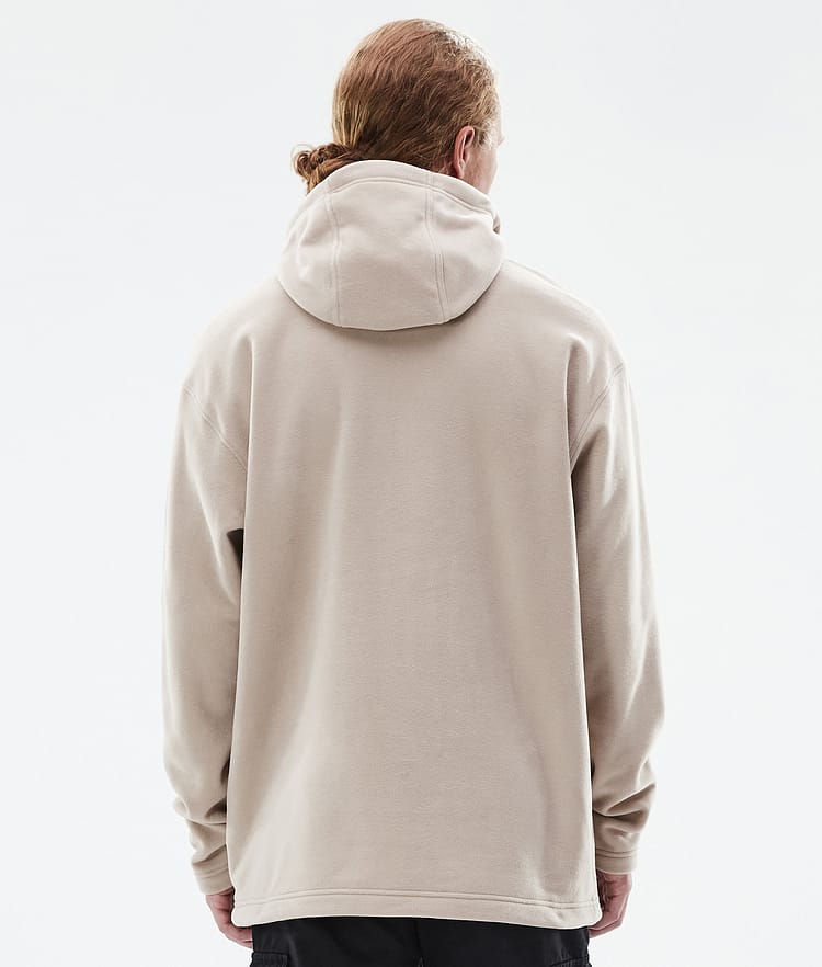 Delta Fleece Hoodie Herren Sand, Bild 6 von 7