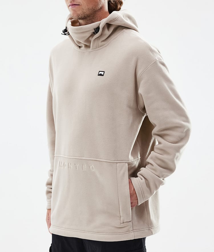 Delta Fleece Hoodie Herren Sand, Bild 7 von 7
