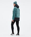 Lima W 2022 Fleece-hoodie Dame Atlantic/Black, Billede 4 af 10