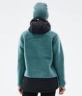 Lima W 2022 Fleece Hoodie Dames Atlantic/Black Renewed, Afbeelding 6 van 10