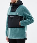 Lima W 2022 Fleece-hoodie Dame Atlantic/Black, Billede 7 af 10