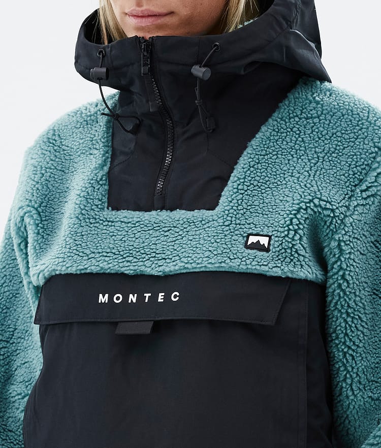 Lima W 2022 Fleece-hoodie Dame Atlantic/Black, Billede 9 af 10