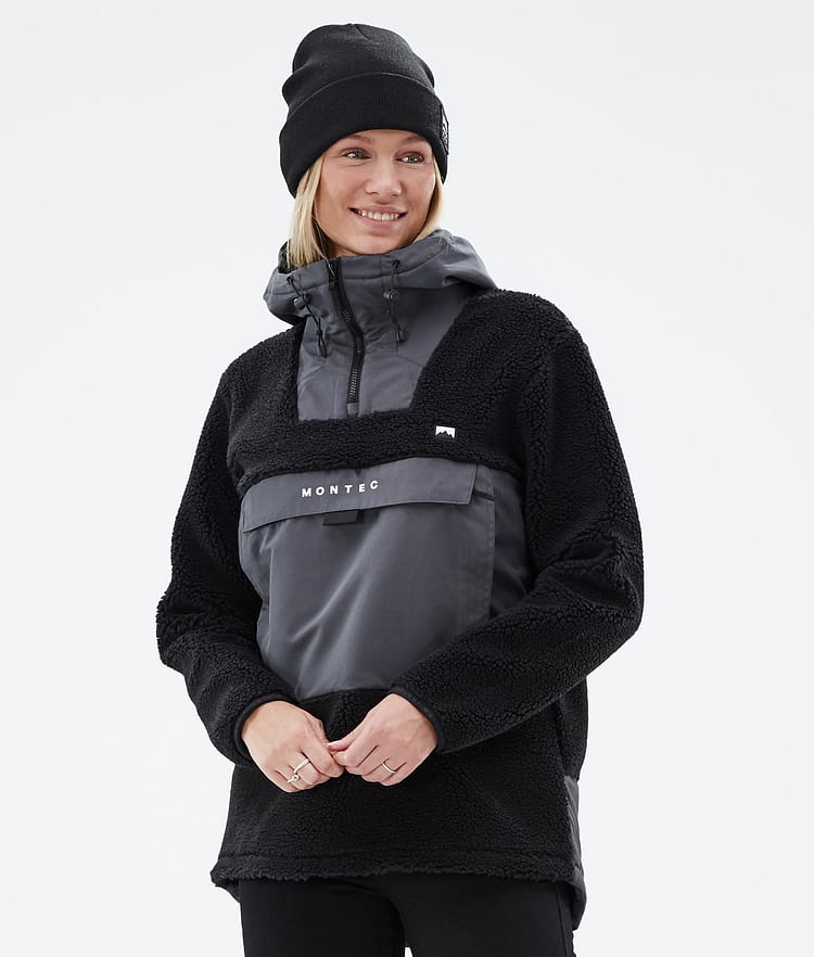 Lima W 2022 Pile con Cappuccio Donna Black/Phantom, Immagine 1 di 10