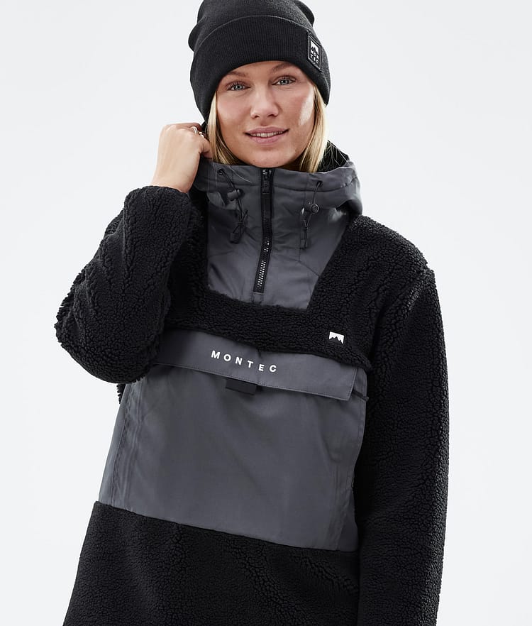 Lima W 2022 Pile con Cappuccio Donna Black/Phantom, Immagine 2 di 10