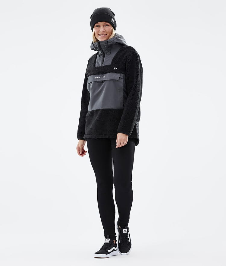 Lima W 2022 Pile con Cappuccio Donna Black/Phantom, Immagine 3 di 10
