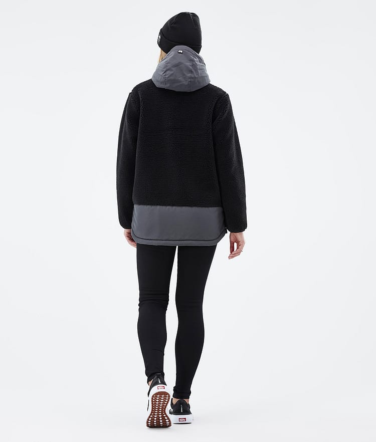Lima W 2022 Pile con Cappuccio Donna Black/Phantom, Immagine 4 di 10