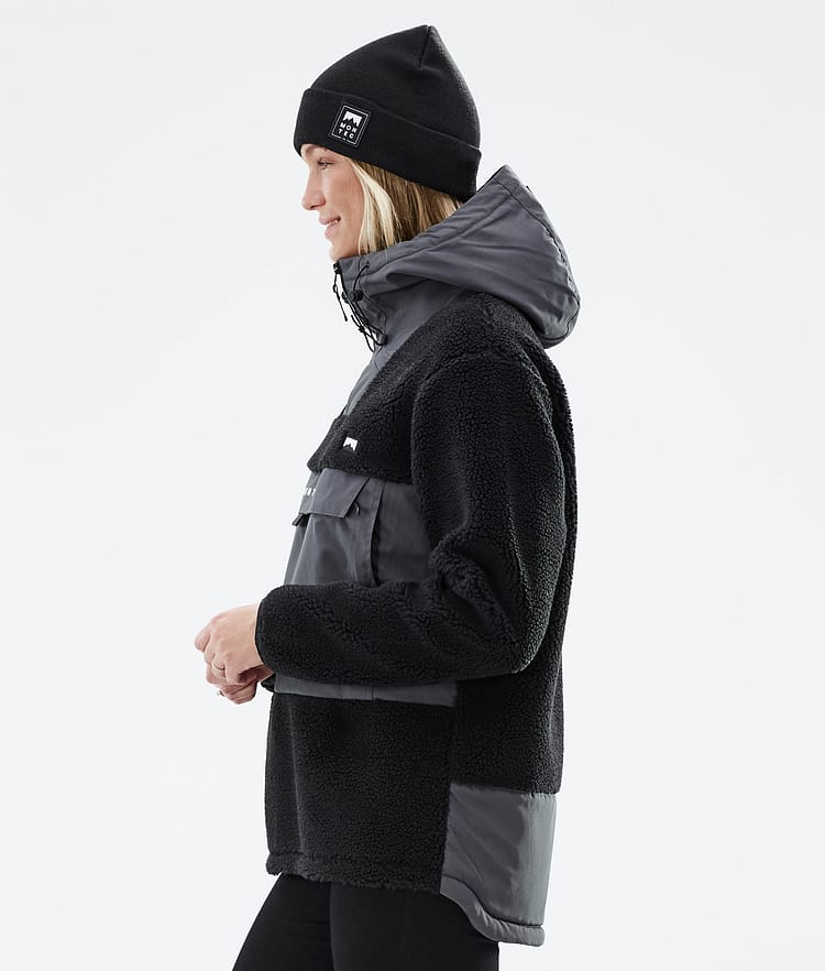 Lima W 2022 Pile con Cappuccio Donna Black/Phantom, Immagine 5 di 10