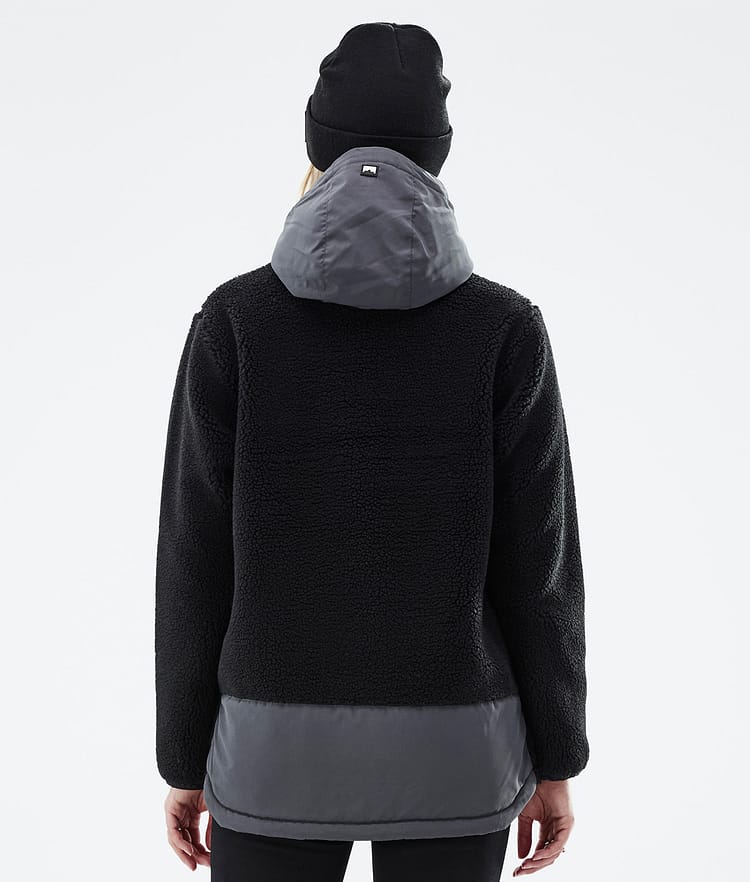 Lima W 2022 Pile con Cappuccio Donna Black/Phantom, Immagine 6 di 10