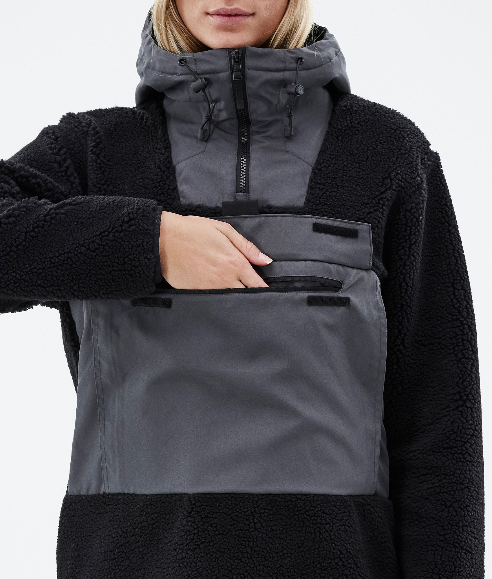 North face denali discount hoodie womens black