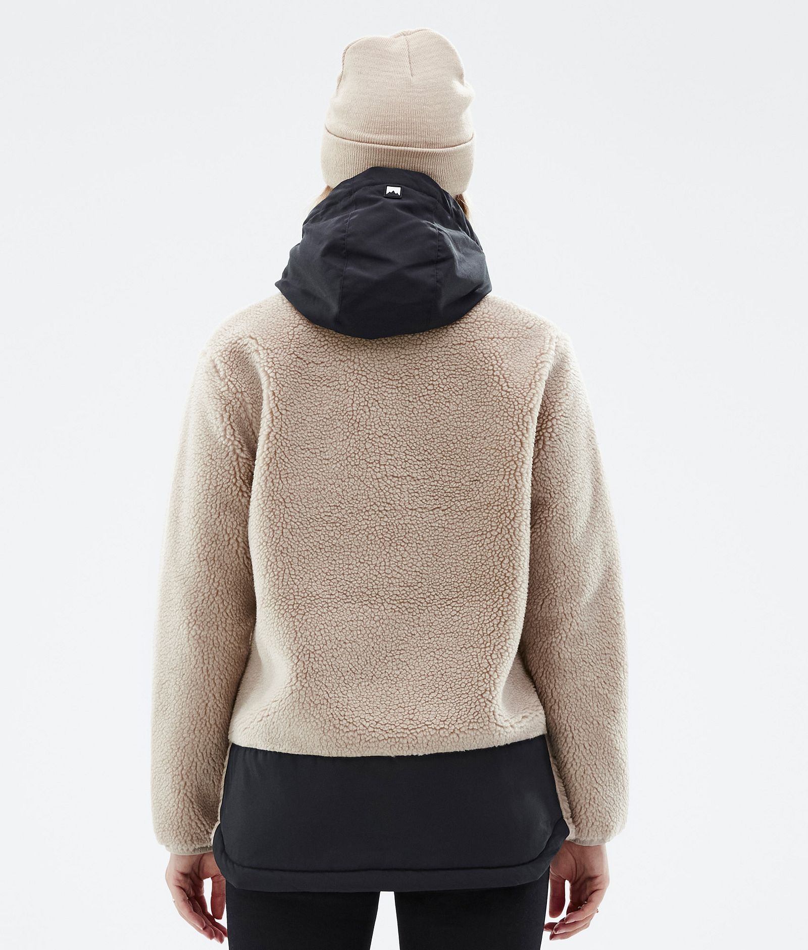 Lima W 2022 Fleece-hoodie Dame Sand/Black