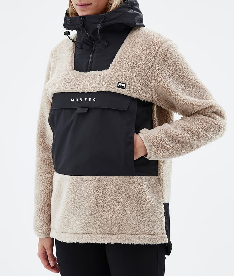 Lima W 22 Fleece Hoodie Women Sand/Black, Image 7 of 10