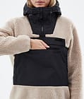 Lima W 2022 Fleece Hoodie Women Sand/Black, Image 8 of 10