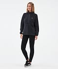 Echo W Fleece Sweater Women Black, Image 3 of 5