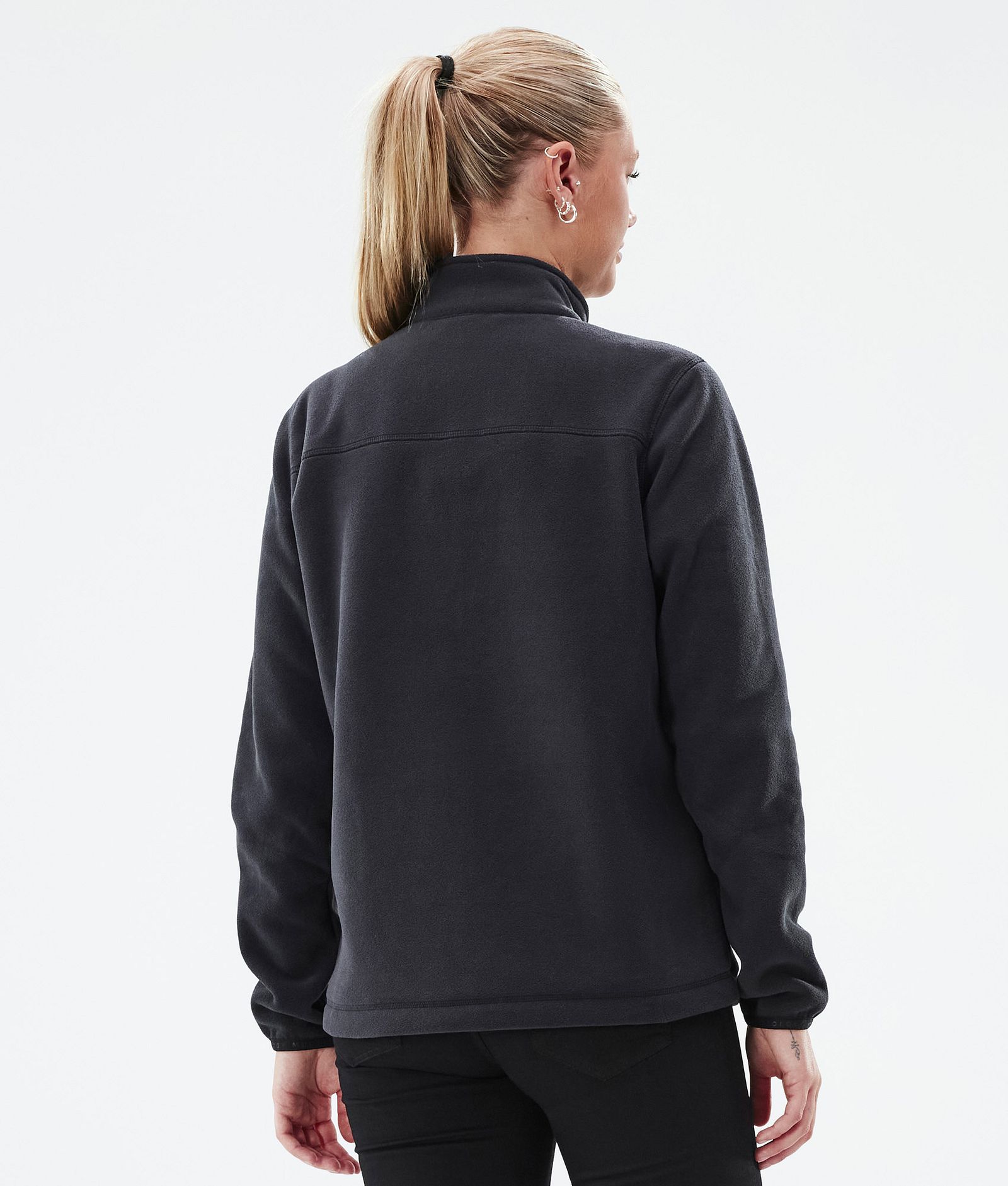 Echo W Fleece Sweater Women Black, Image 5 of 5